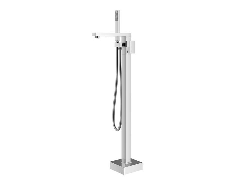 Mitigeur monocommande de baignoire îlot Krono chrome | IperCeramica Mitigeur monocommande de baignoire îlot Krono chrome | IperCeramica