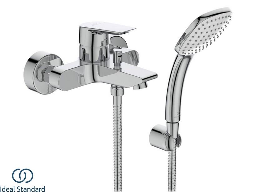 Mitigeur de baignoire avec kit de douche Ideal Standard® Ceramix monocommande chrome | IperCeramica Mitigeur de baignoire avec kit de douche Ideal Standard® Ceramix monocommande chrome | IperCeramica