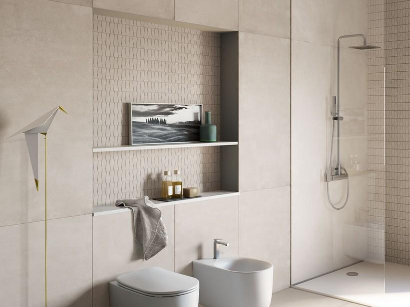 Carrelage Metropolitan Sand 60x120 grès cérame effet béton ivoire | IperCeramica Carrelage Metropolitan Sand 60x120 grès cérame effet béton ivoire | IperCeramica