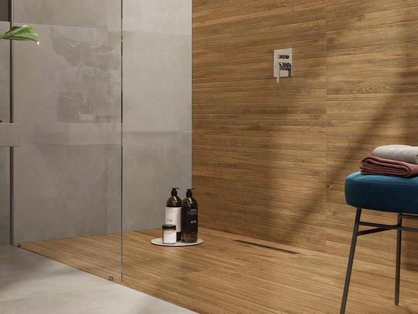 Mosaïque Navy Stick Brown 20x120 grès cérame effet chêne marron | IperCeramica Mosaïque Navy Stick Brown 20x120 grès cérame effet chêne marron | IperCeramica