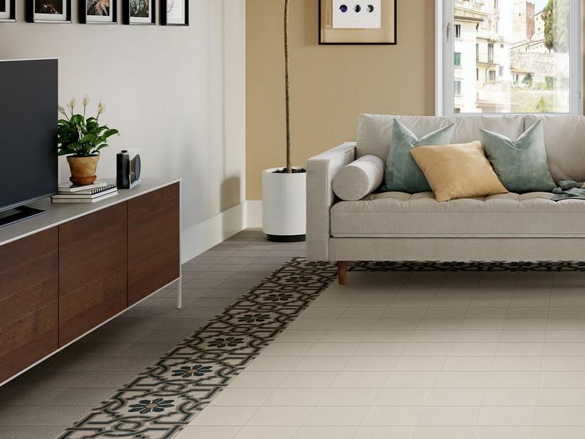 Carrelage Novecento Avorio 20x20 grès cérame effet carreau de ciment terrazzo beige | IperCeramica Carrelage Novecento Avorio 20x20 grès cérame effet carreau de ciment terrazzo beige | IperCeramica