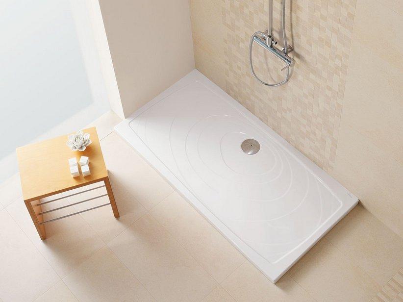 Receveur de douche Luca 70x140 h4,5 céramique blanche | IperCeramica Receveur de douche Luca 70x140 h4,5 céramique blanche | IperCeramica