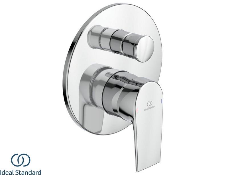 Mitigeur de douche Ideal Standard® Ceramix encastré avec inverseur monocommande chrome | IperCeramica Mitigeur de douche Ideal Standard® Ceramix encastré avec inverseur monocommande chrome | IperCeramica