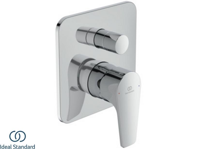 Mitigeur de douche encastré avec inverseur Ideal Standard® Cerafine D monocommande chrome | IperCeramica Mitigeur de douche encastré avec inverseur Ideal Standard® Cerafine D monocommande chrome | IperCeramica