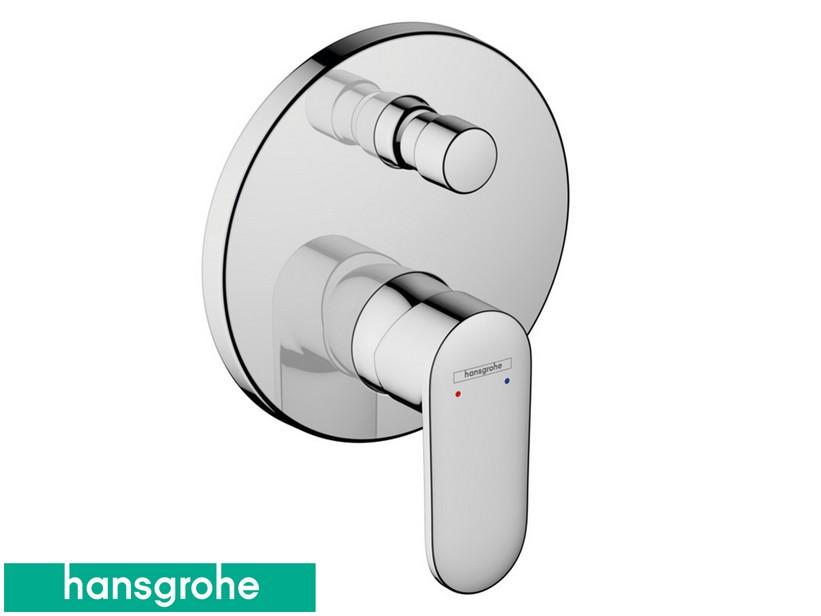 Mitigeur de douche encastré avec inverseur pour iBox Hansgrohe® Vernis Blend monocommande chrome | IperCeramica Mitigeur de douche encastré avec inverseur pour iBox Hansgrohe® Vernis Blend monocommande chrome | IperCeramica