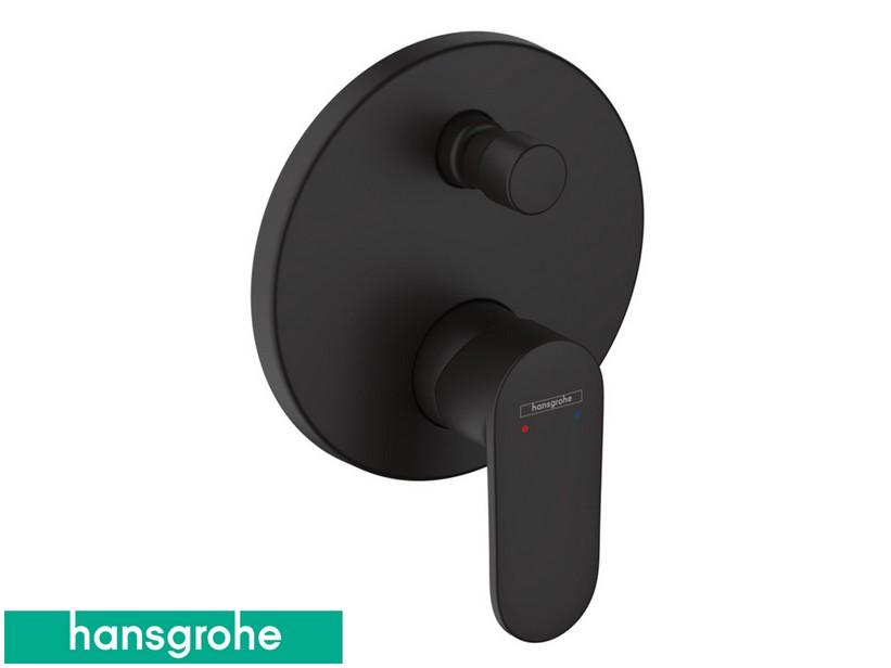 Mitigeur de douche encastré avec inverseur pour iBox Hansgrohe® Vernis Blend monocommande noir | IperCeramica Mitigeur de douche encastré avec inverseur pour iBox Hansgrohe® Vernis Blend monocommande noir | IperCeramica