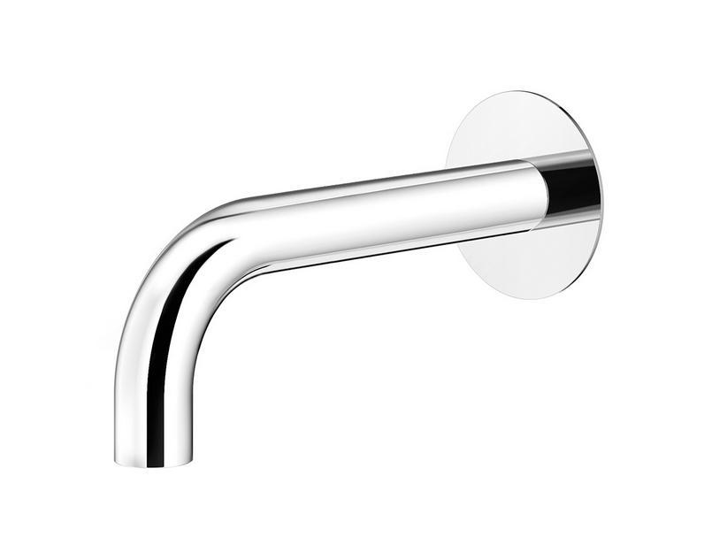 Robinet à bouche ronde pour lavabo encastrable chrome | IperCeramica Robinet à bouche ronde pour lavabo encastrable chrome | IperCeramica