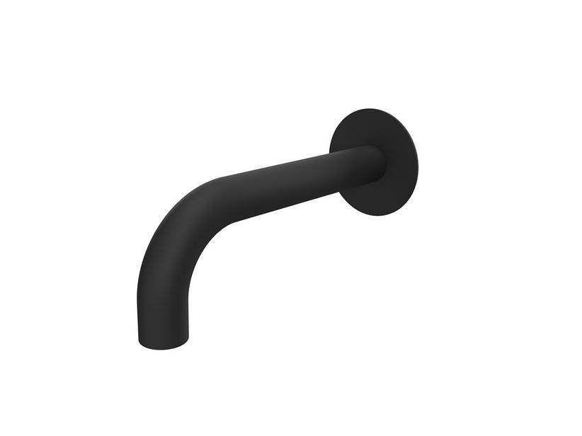 Robinet à bouche ronde pour lavabo encastrable noir | IperCeramica Robinet à bouche ronde pour lavabo encastrable noir | IperCeramica