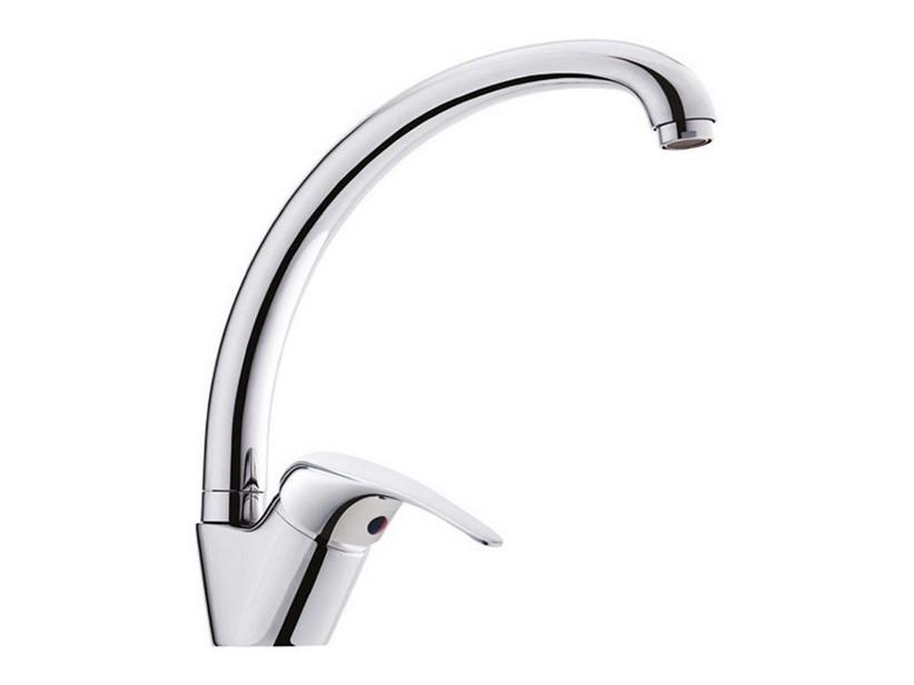 Mitigeur de cuisine Star avec poignée latérale chrome | IperCeramica Mitigeur de cuisine Star avec poignée latérale chrome | IperCeramica