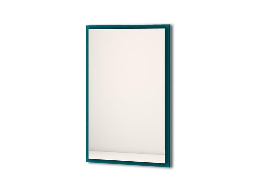 Miroir de salle de bains avec lumière LED Classic 90x59 cm bleu pétrole | IperCeramica Miroir de salle de bains avec lumière LED Classic 90x59 cm bleu pétrole | IperCeramica