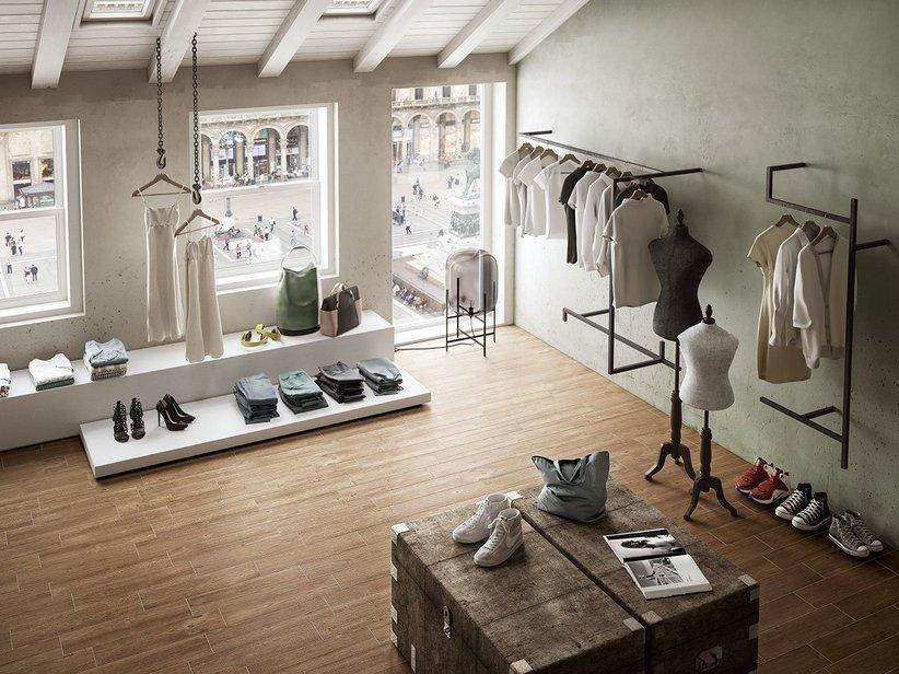 Carrelage extérieur Yukon Tabacco 15,2x60,5 grès cérame effet bois marron | IperCeramica Carrelage extérieur Yukon Tabacco 15,2x60,5 grès cérame effet bois marron | IperCeramica